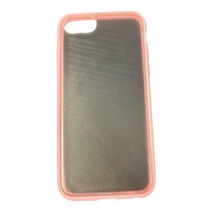 iPhone Clear & Pink Case For Apple iPhone 6/ 7 / 8G Plastic Case To Custom Decor